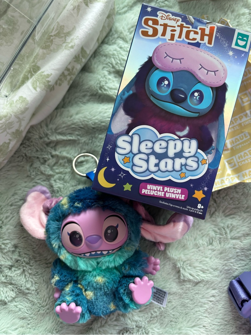 🩷Disney Stitch Sleepy Stars Bag Charm Blind Box-Angel
